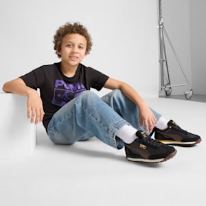 tenis puma mejor precio – smash v2 hombre blancos／verdes／dorados
